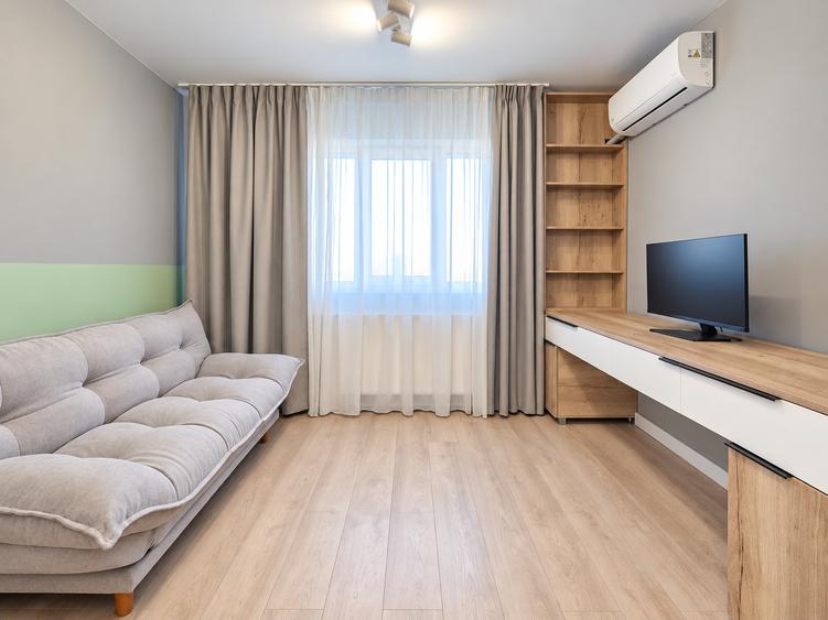 Apart 3 camere 56m2 | Aviatiei - 3min Metrou | Modern | Complet mobilat