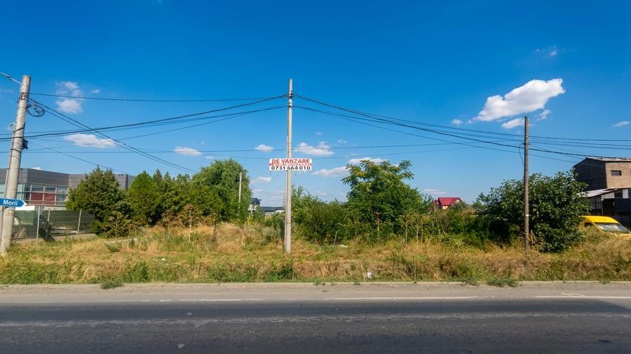 Teren intravilan de 5000 mp cu deschidere la Soseaua Giurgiului - 1 Decembrie