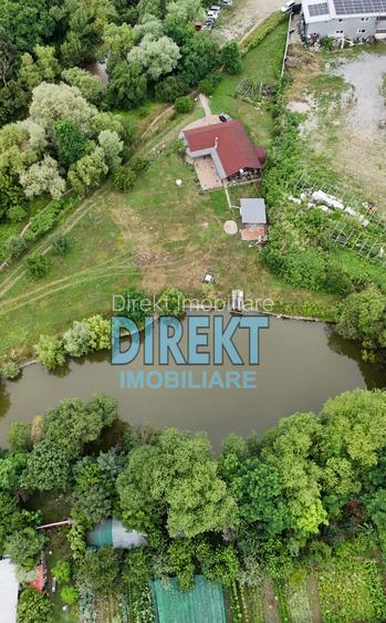 Proprietate deosebita! Teren generos+Lac+Casa de vacanta, Kaufland Sud