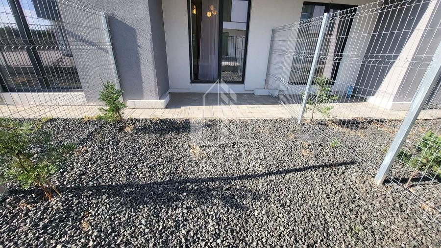 Apartament nou,2 camere si curte de 20 mp,mobilat Torontalului