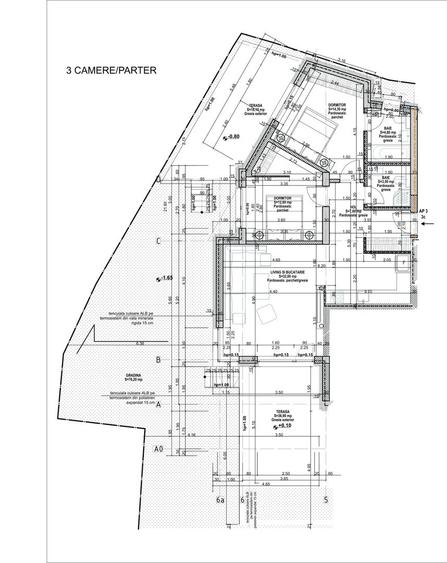 Direct dezvoltator 3 camere, gradina proprie - zona Mosilor