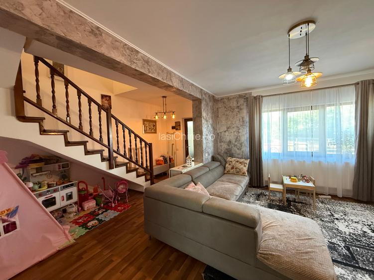 De vânzare | Casă 4 camere | Valea Lupului | Curte 200 mp | 195.000 € | Comision - 3