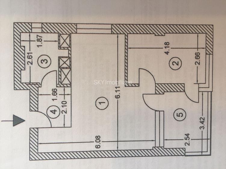 Apartament 2 camere de inchiriat Aviatiei City Point - 5