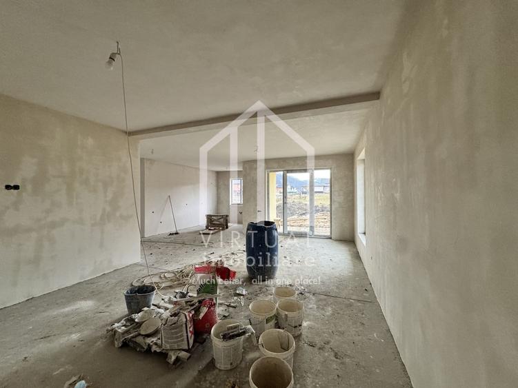 Casa cu 4 camere, 130mp utili+pod masardabil, 503mp teren, Cisnadie