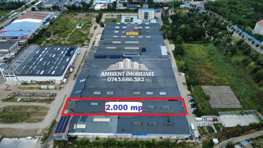 Spatiu comercial - HALA producție/depozitare, VASLUI zona MOVAS;