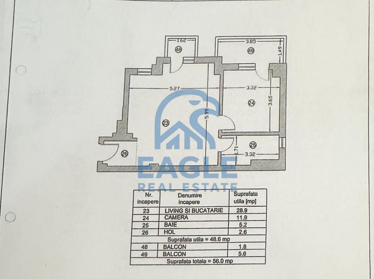 South Side Veterani - 2 Camere nemobilat cu 2 balcoane