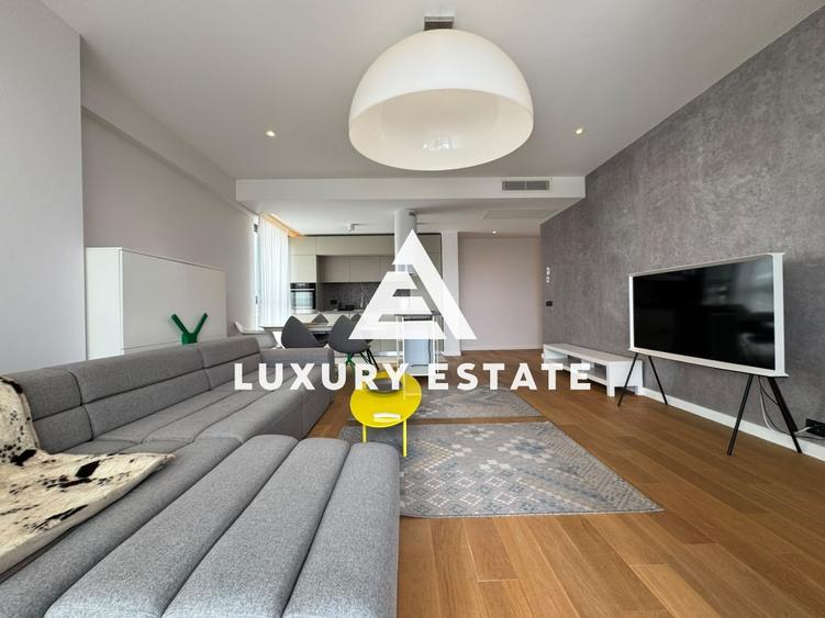 ONE Herastrau Towers inchiriere apartament nou 3 camere vedere libera
