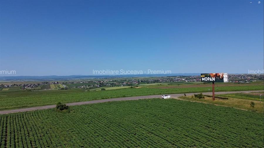 Teren Intravilan 36977 mp  E 85  Intrare in Municipiul Suceava De Vanzare 072781 - 2