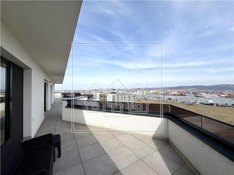 Penthouse de vanzare in Sibiu - 3 camere, 2 bai, terasa 100 mp - - 12