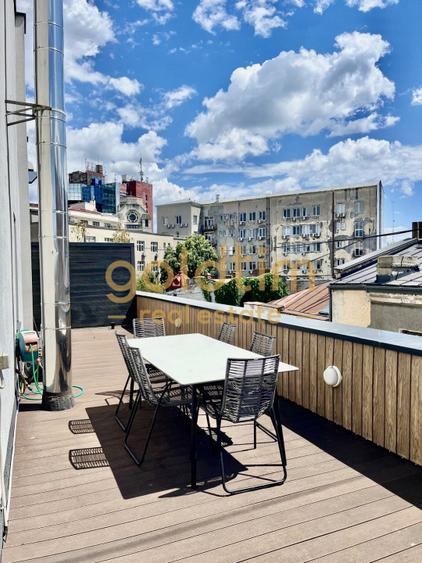 Duplex de inchiriat/Terasa generoasa/Piata universitatii/Parcare/Bloc boutique