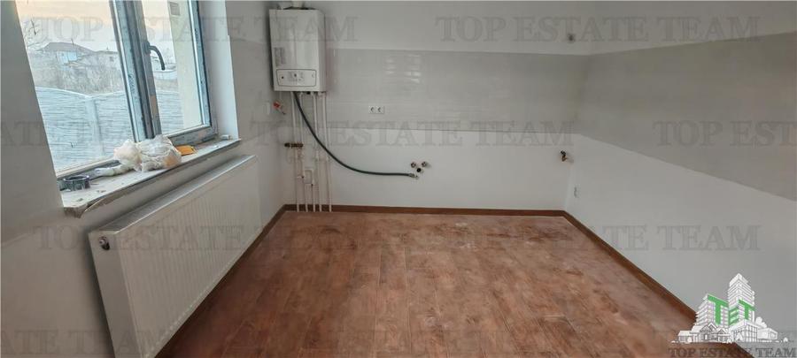 Casa individuala 4 camere pe parter, cu toate utilitatile si 400 mp de teren in