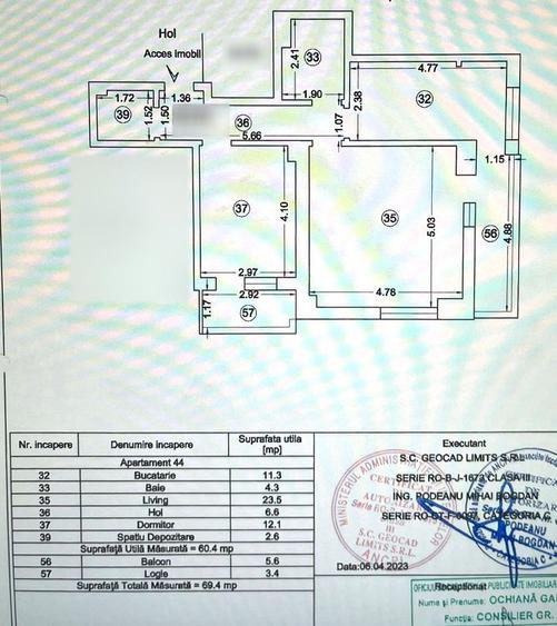Apartament 2 camere decomandat cu loc de parcare