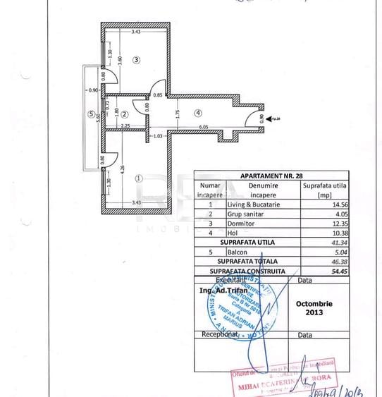 2 camere de vânzare Rahova | Confort Urban | 54 mp | Loc parcare | - 13