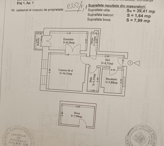 Apartament 2 camere semidecomandat ultracentral, magazinul Tomis