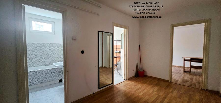 Apartament 1 camera,cu boxa si loc parcare,parter inalt,Centru-Lic.Spiru Haret