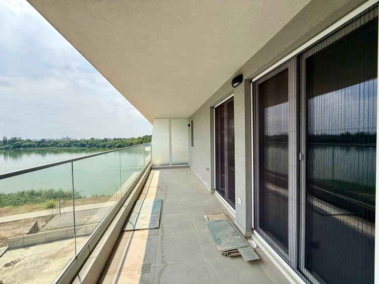 2 CAMERE CU 2 BAI 72mp Etaj 4 Partial Mobilat Lebada Lake Residence