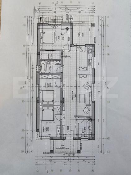 Casă individuală la cheie, 3 camere, teren 540mp, zona Dealul Furcilor