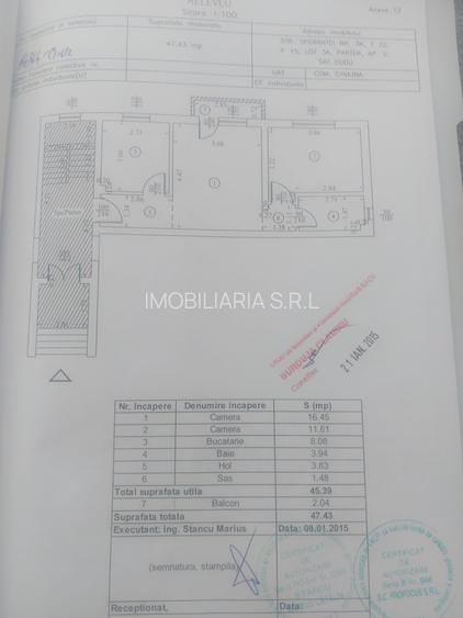 Apartament 2 camere decomandat | Bucătărie închisă mobilată | Parcare inclusă | - 6