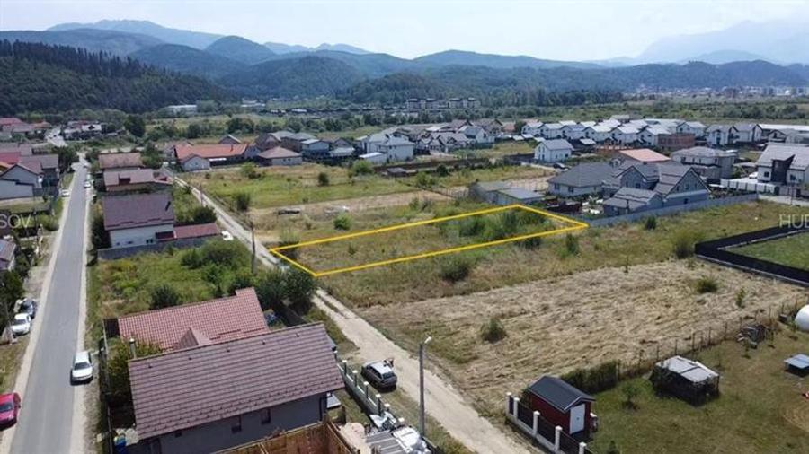 Teren 1000 mp, regim economic curti constructii, Cristian, Brasov