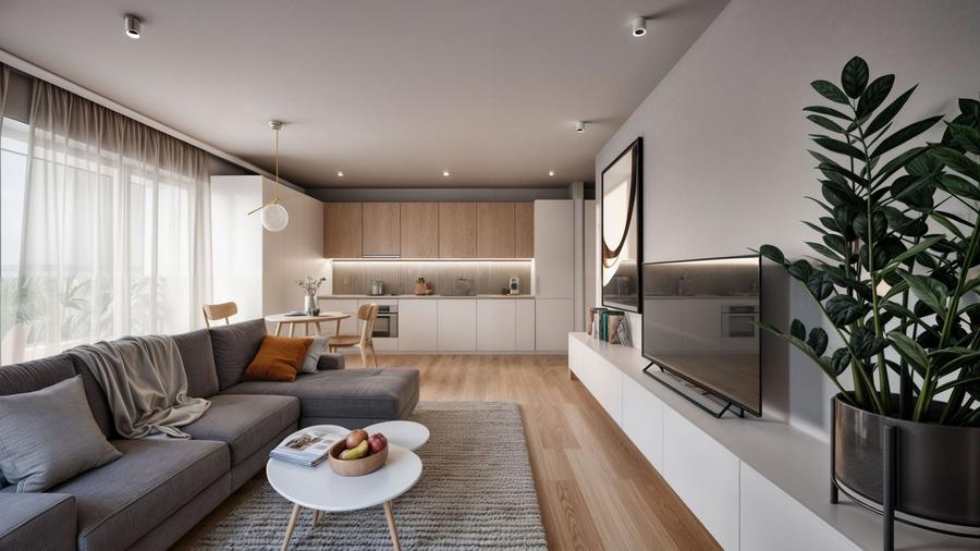 Apartament cu 2 camere în Confecții