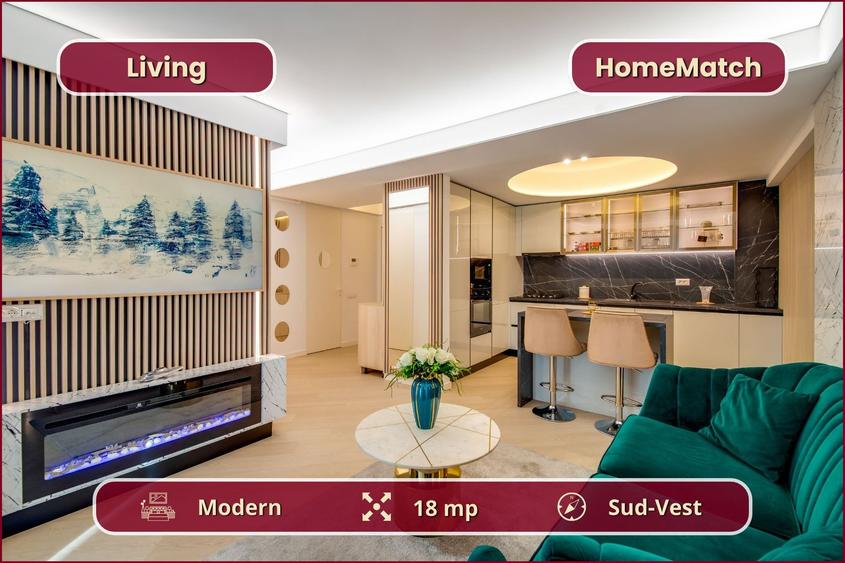 Cortina North || 3 camere || Finisaje de lux || Parcare