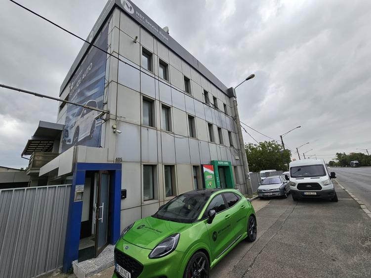 Hala industriala + curte + spatiu birouri etaj 1 | de inchiriat sos. Chitilei