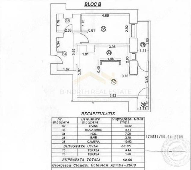 Apartament 2 camere de vânzare | Monaco Towers | Metrou Dimitrie Leonida | 63 mp - 8