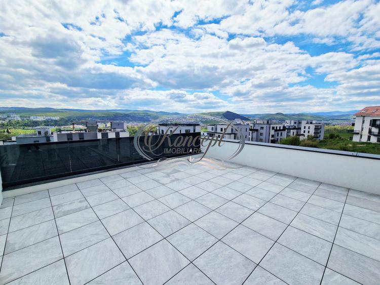 Casa exclusivista cu terasa si vedere panoramica
