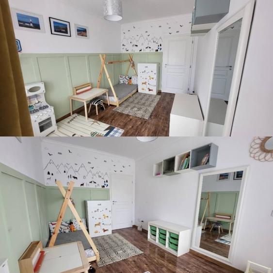 3 Camere 70mp Etajul 1 Bloc 2020 Valea Lupului Zona Brown Luxury / Moldova Mall