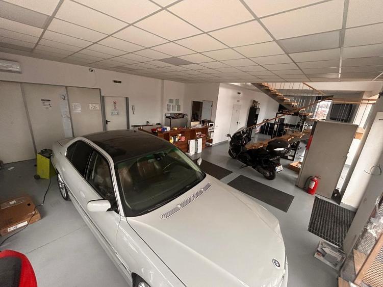 Spațiu industrial modern – service auto complet echipat – Mogoșoaia