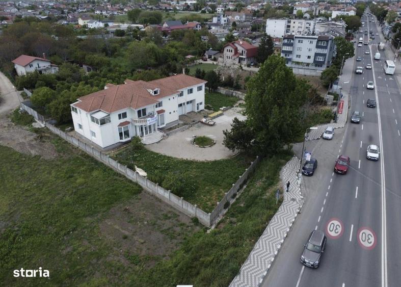 Proprietate mixta sens giratoriu Agigea. 2130 mp teren, 692 mp constr