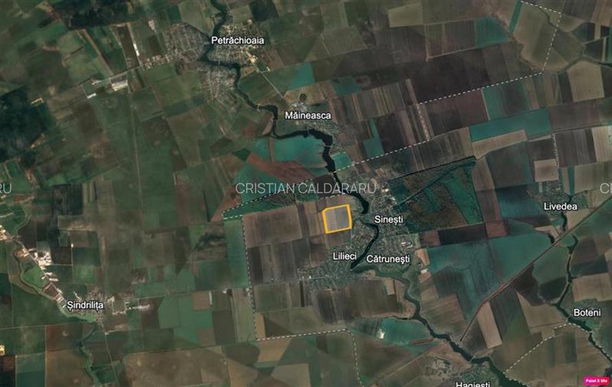 Vanzare teren intravilan Afumati - Sinesti - DN2, ILFOV