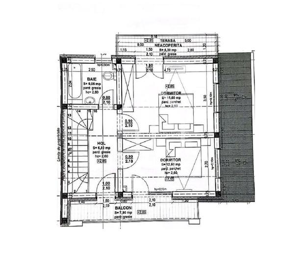 Casa tip duplex cu 4 camere, 112mp utili,  parcare, zona Gusterita - 3
