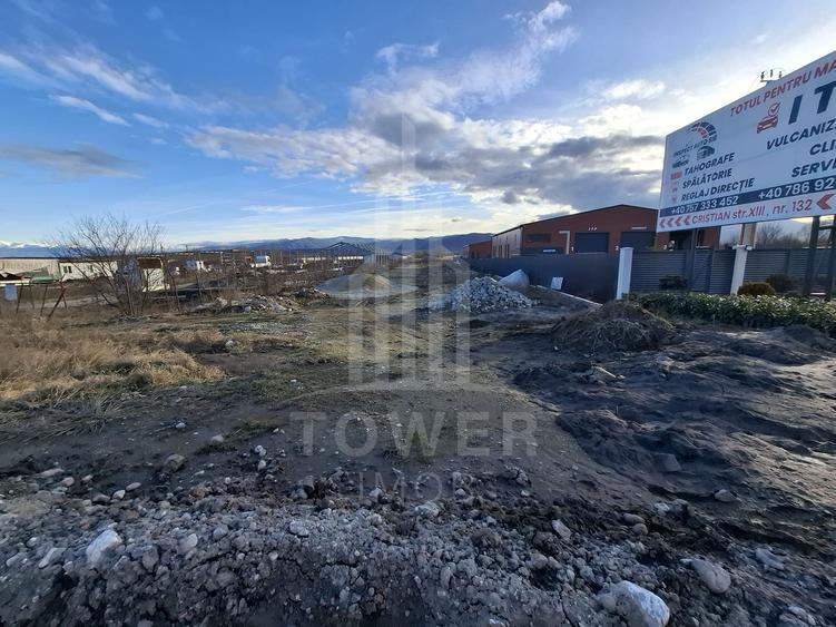 Teren intravilan la intrare in Cristian, pentru constructii industriale