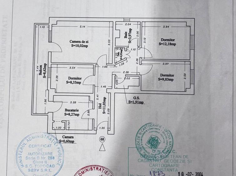 Apartament 4 camere decomandat | Trocadero