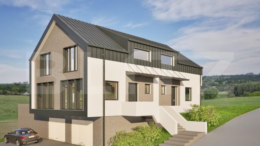 Duplex de vânzare în Dâmbul Rotund – 196 mp utili, constructie finalizata