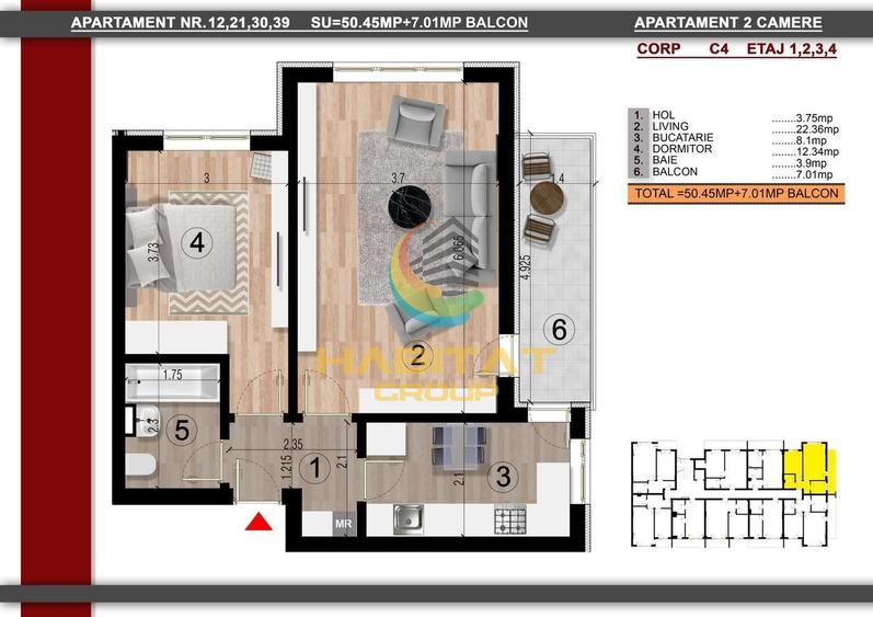 Apartament 2 camere- bloc nou- 15 min metrou Berceni