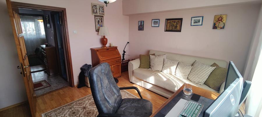 🙋Capitol🔸3 Camere 80,70m² Etaj 5 Mobilat Utilat Centrala pe Gaze