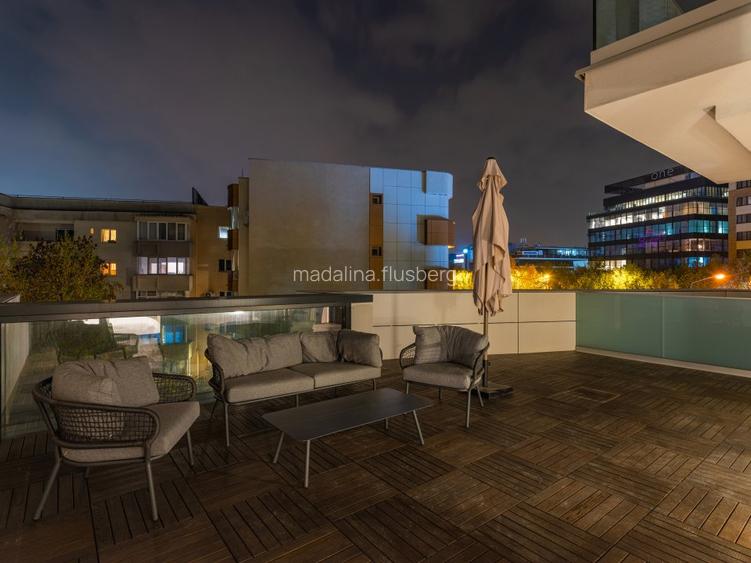 ONE Herastrau Towers 2 camere , terasa 45 mp  , 1 parcare subterana - 16