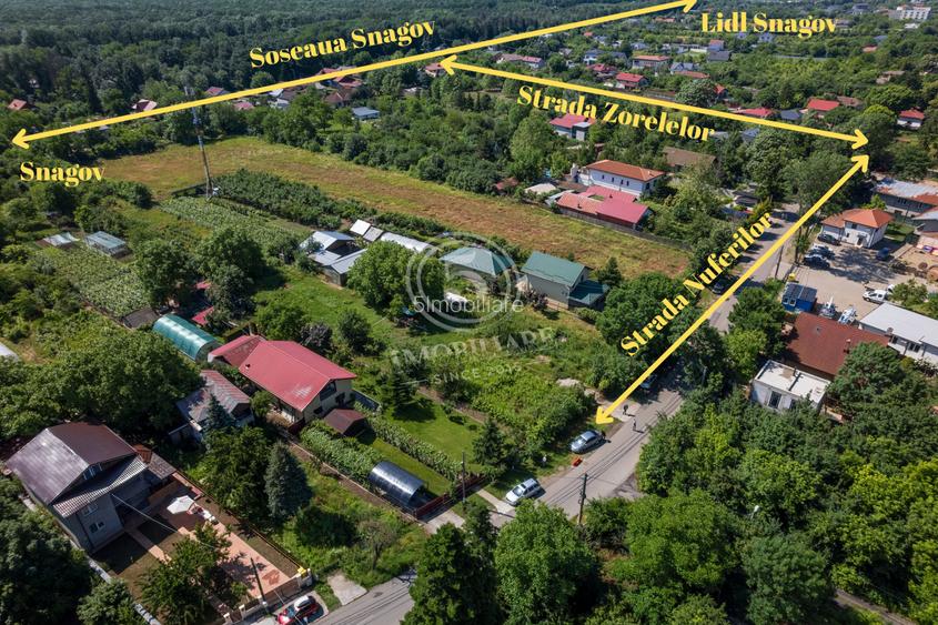 Teren de 4.636 mp în Inima Snagovului – Oportunitate Premium la doar 59 €/mp - 3