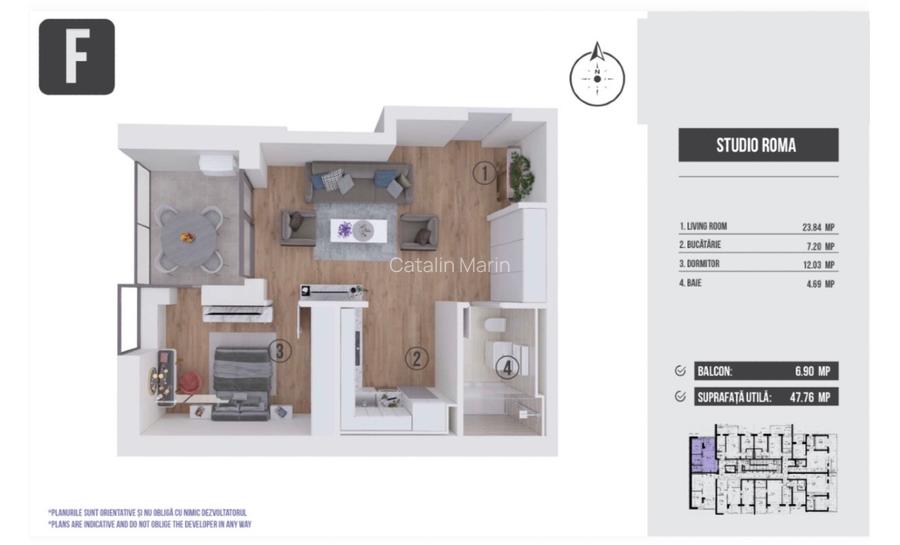 Apartament in City Point  - 5