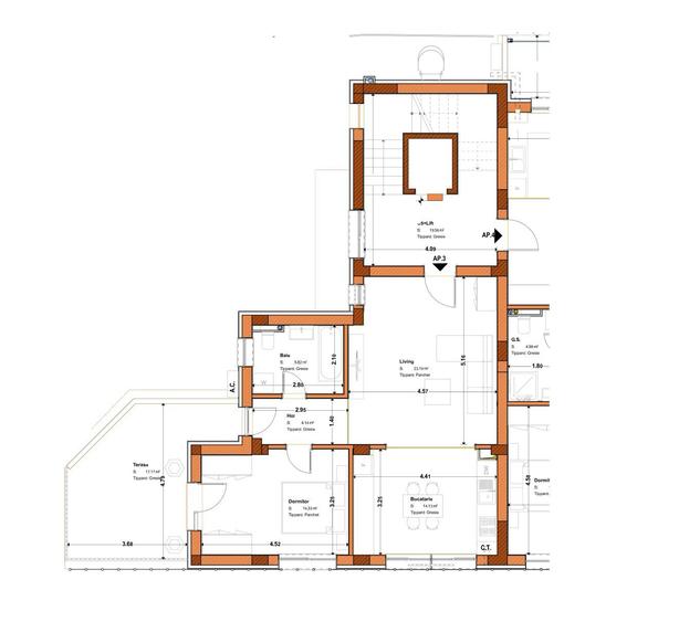 Apartament 2 Camere | Terasa 17 mp | Metrou | Bloc Nou Boutique