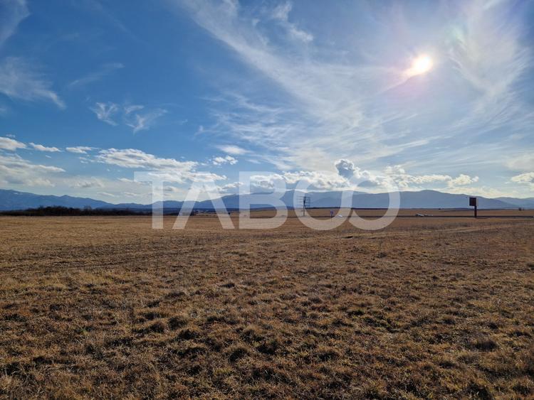 Teren arabil de vanzare 1088 mp extravilan Selimbar zona Sopa Sibiu