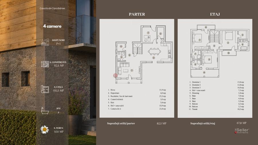 Maggie’s Residence – Vile Premium în Cristian – Design Modern și Curte