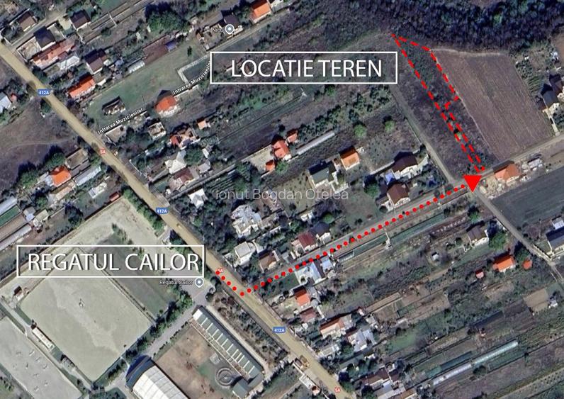 Teren intravilan de 1227mp, comuna Adunatii Copaceni - 5