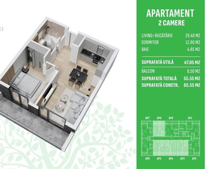 Apartament 2 Camere Otopeni – Libertății| Piscină Privată