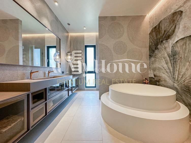 Penthouse Ultra Luxury cu 5 camere,  complet renovat,2 parcari,boxa,terase 195mp - 11