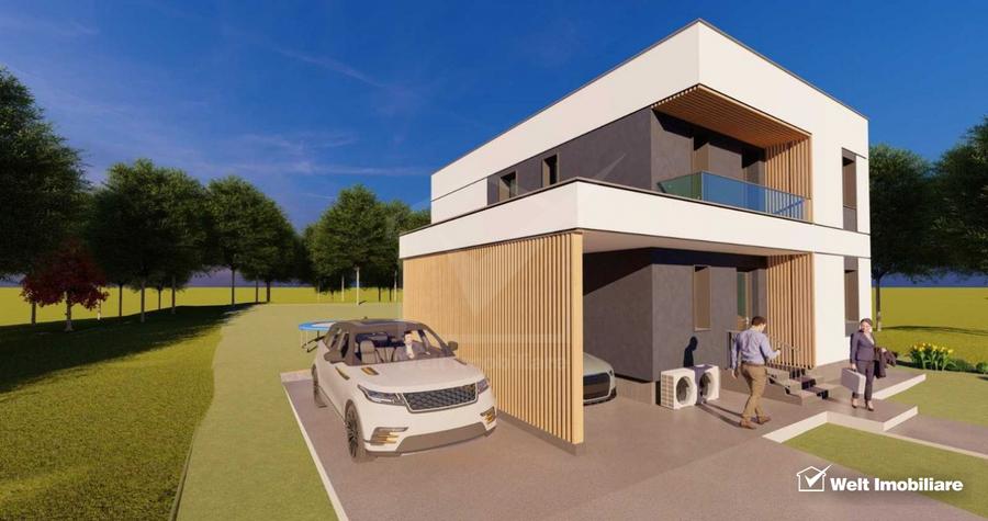 Casa individuala, 5 camere, 152 mp utili, 737 mp teren, cart. Sopor