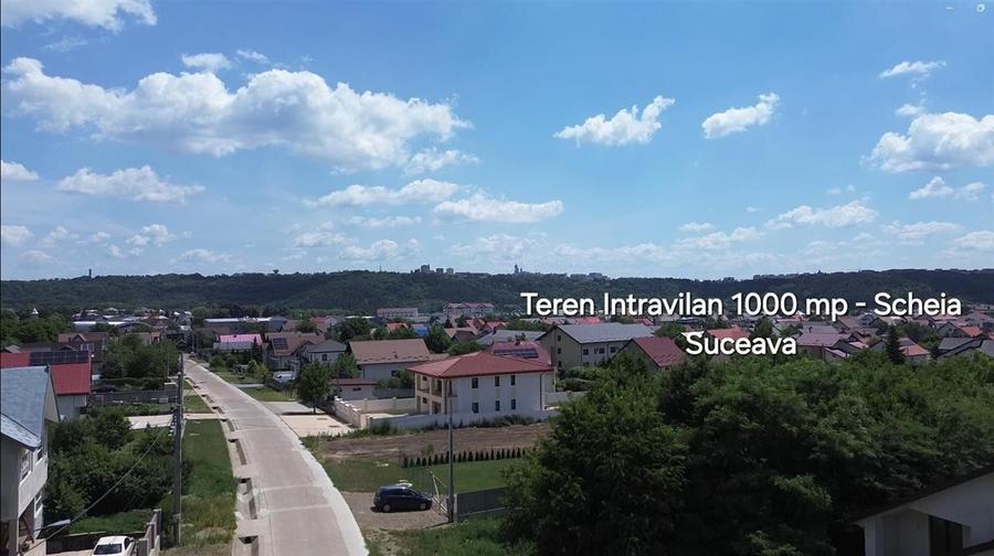 Teren Intravilan 1000 mp De Vanzare Scheia Suceava
