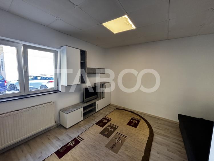 Garsoniera de vanzare la parter 22mp mobilata si utilata Sibiu